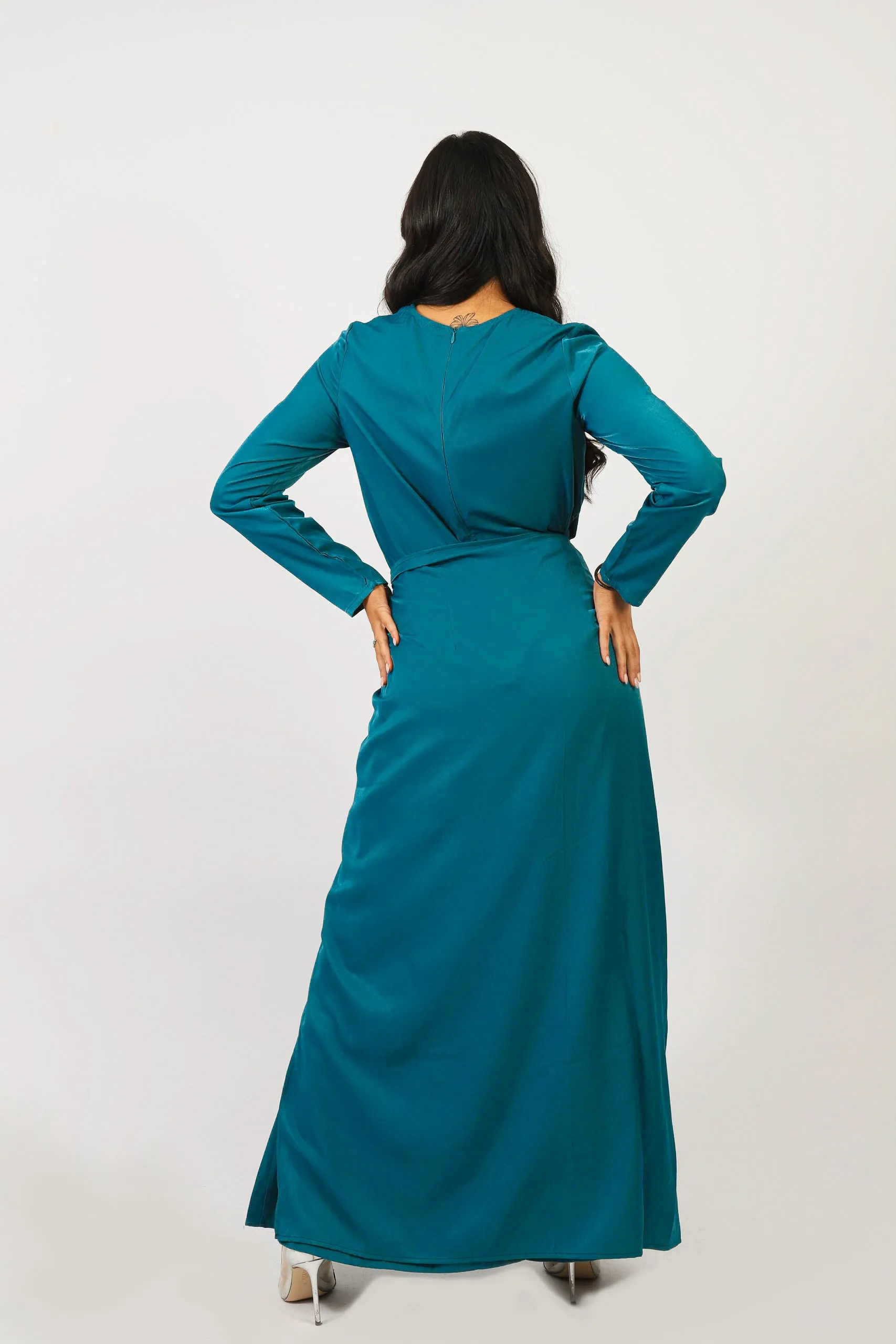 Inaya Skirt Overlay Maxi Dress