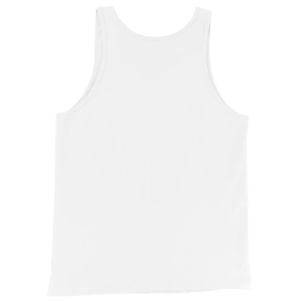 Inverted Skull Unisex Tank Top by Robert Bowen