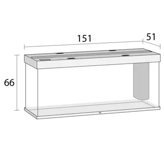 Juwel Rio 450 LED Tank and Stand