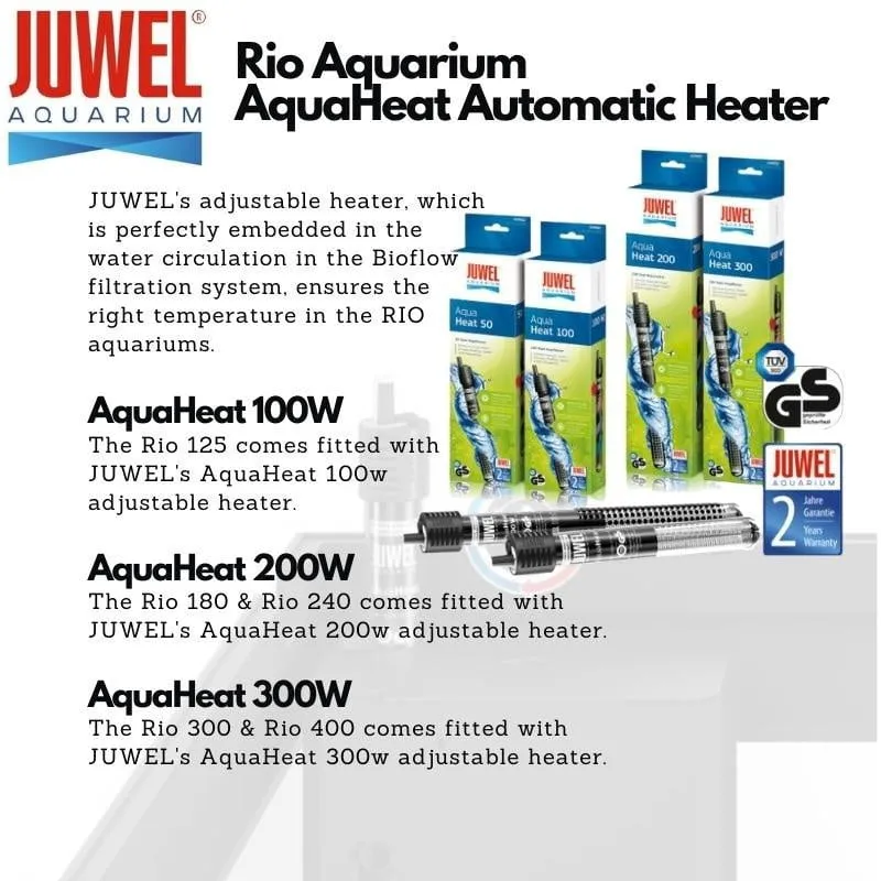 JUWEL Rio Aquariums (Rio 125/180/240/300/400 Tank Set)