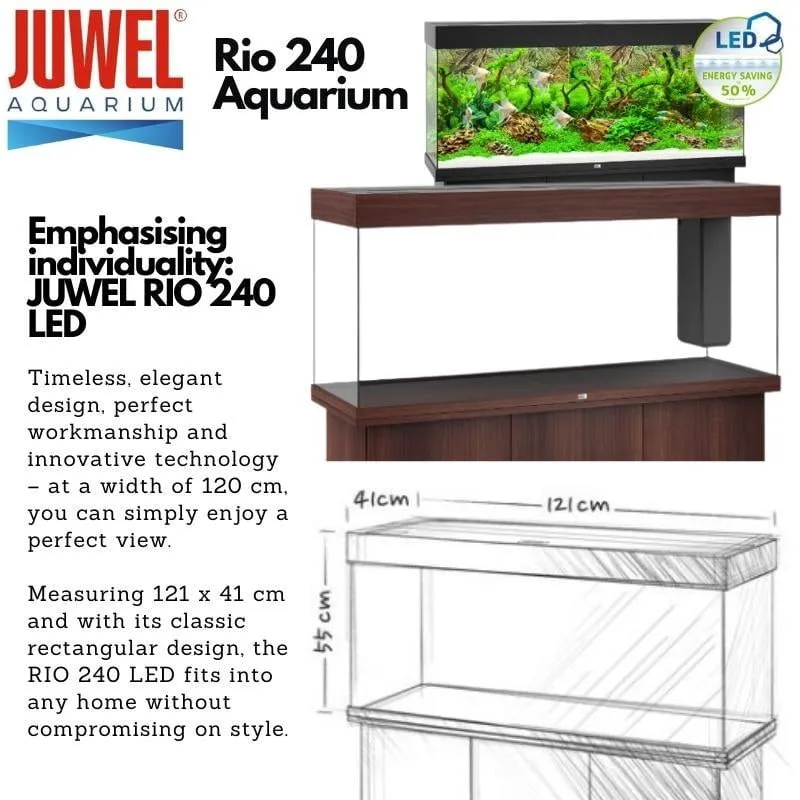 JUWEL Rio Aquariums (Rio 125/180/240/300/400 Tank Set)