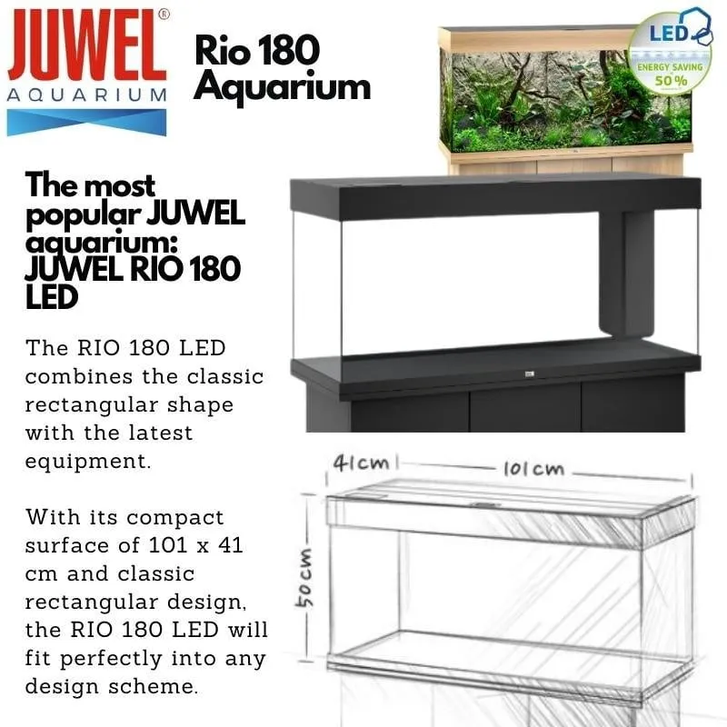 JUWEL Rio Aquariums (Rio 125/180/240/300/400 Tank Set)