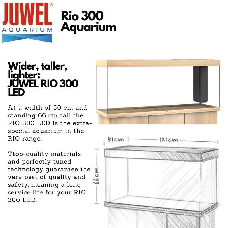 JUWEL Rio Aquariums (Rio 125/180/240/300/400 Tank Set)