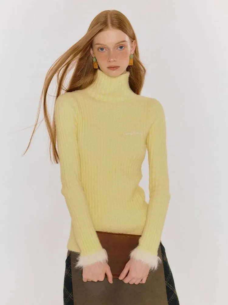 Knitted sweater versatile girl style thermal underwear【s0000004312】