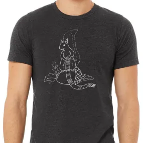 Knitting Squirrel Tee Shirts