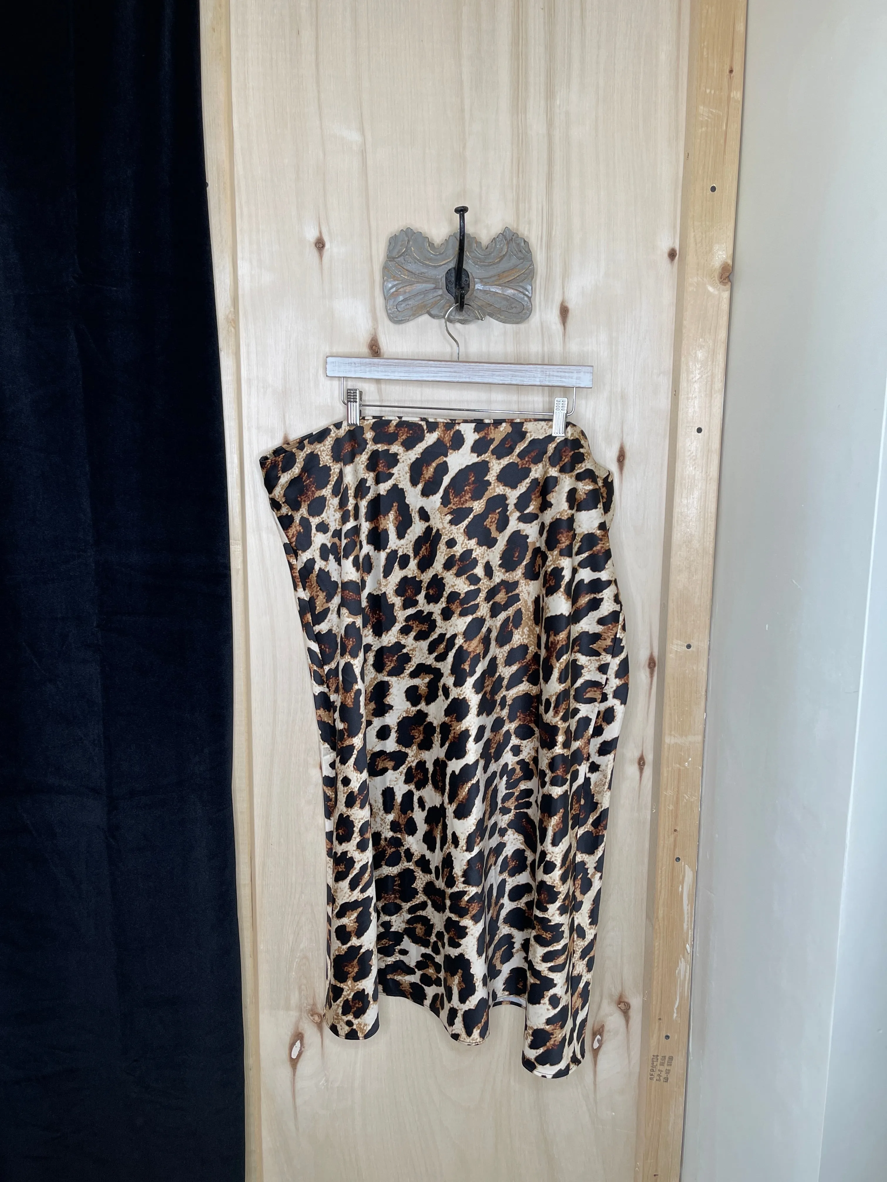 Leopard Print Skirt