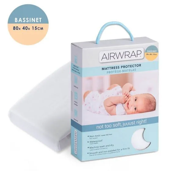 Little Linen Airwrap Mattress Protector - Bassinet