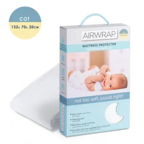 Little Linen Airwrap Mattress Protector - Cot