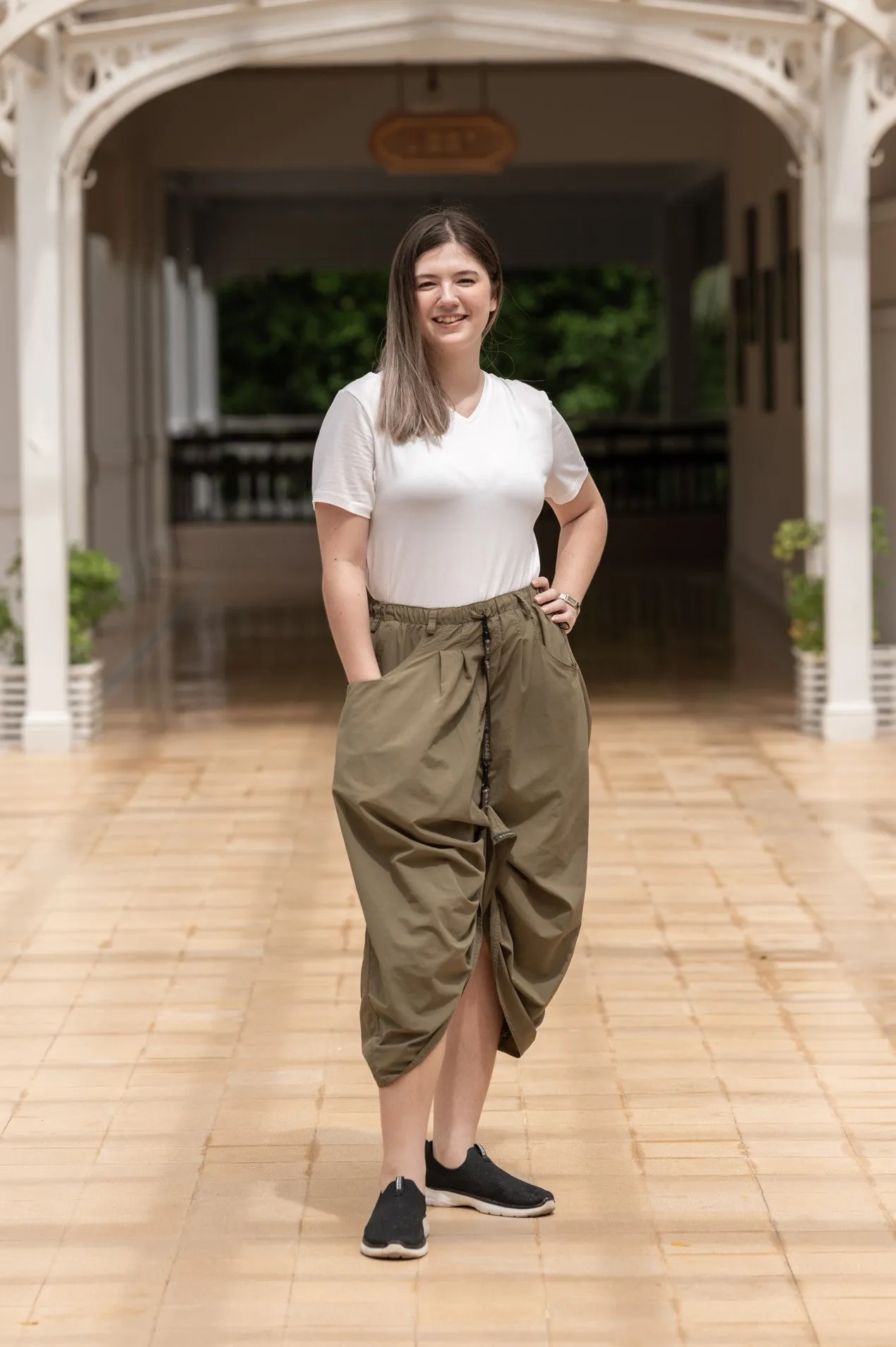 Macabi Slim Skirt - Bark