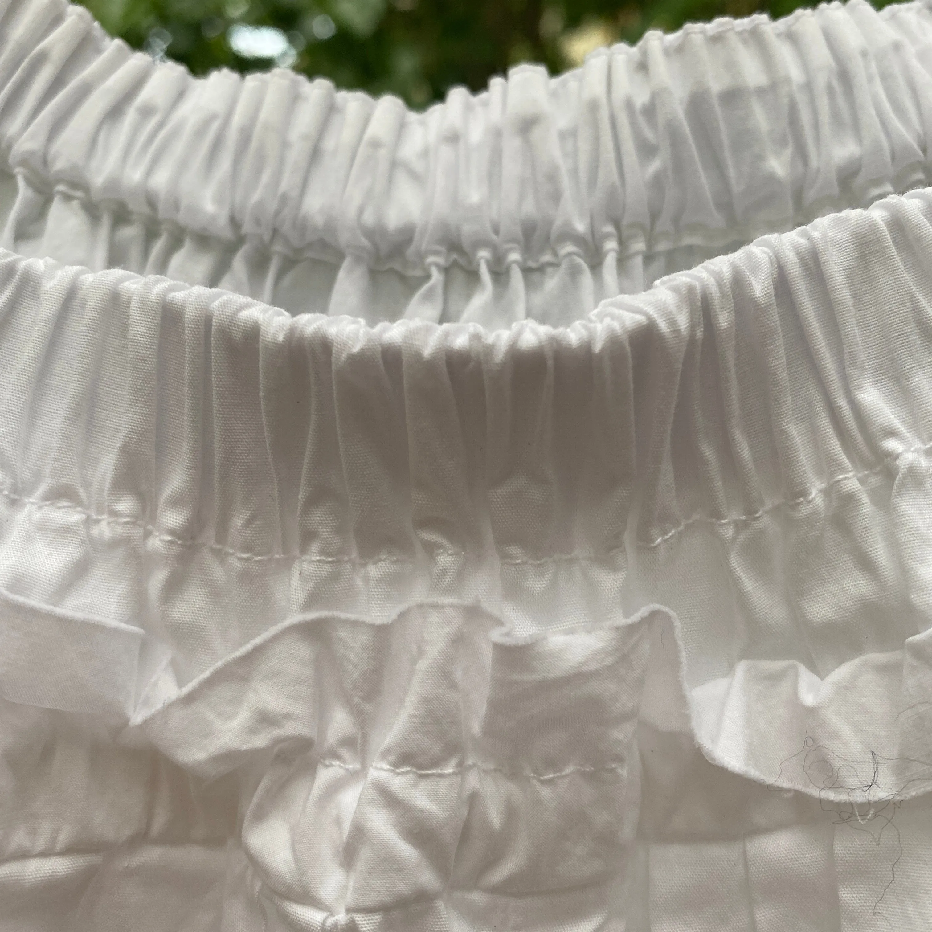 Manuelle Guibal | Cotton gathered skirt  KEY