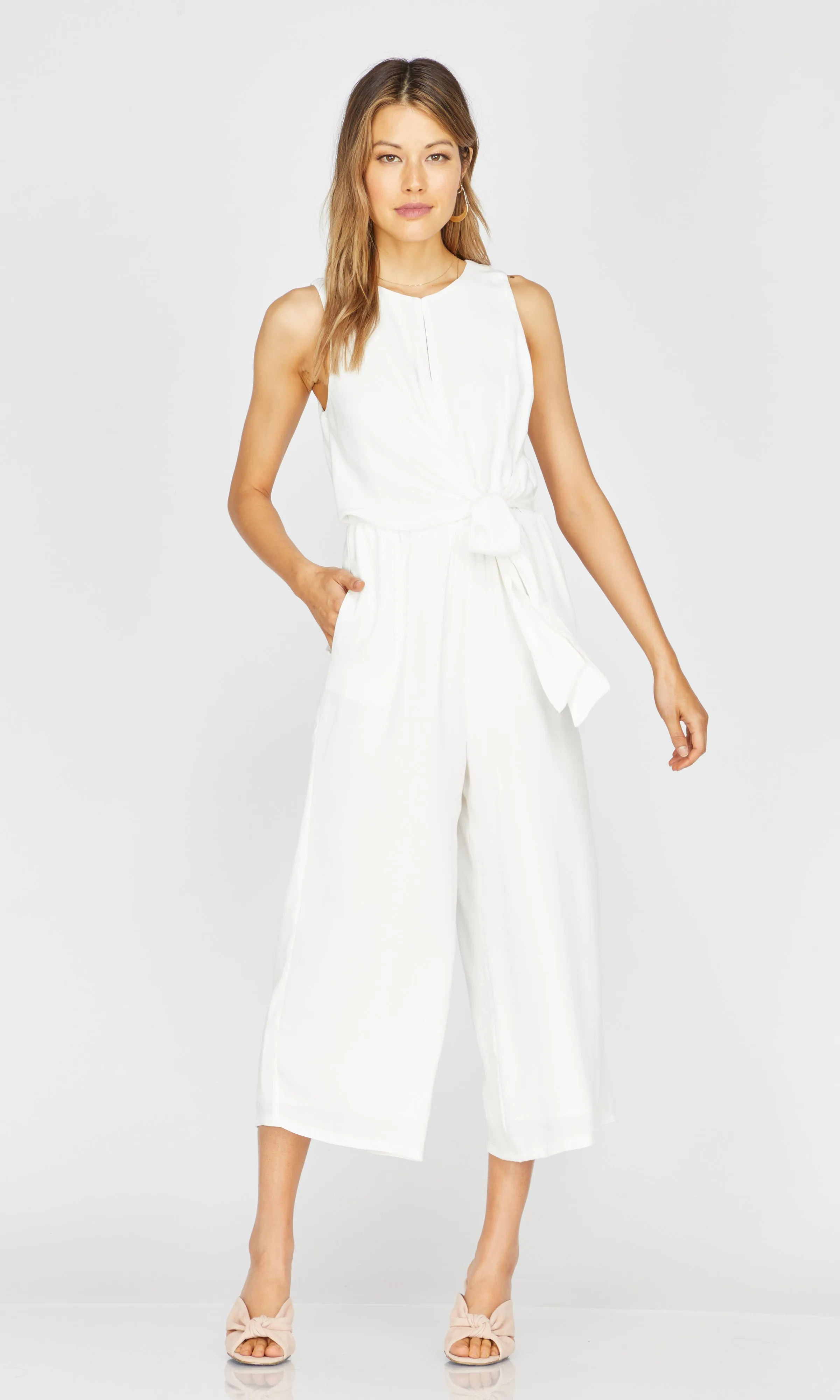 Margot Wrap-Tie Jumpsuit - FINAL SALE