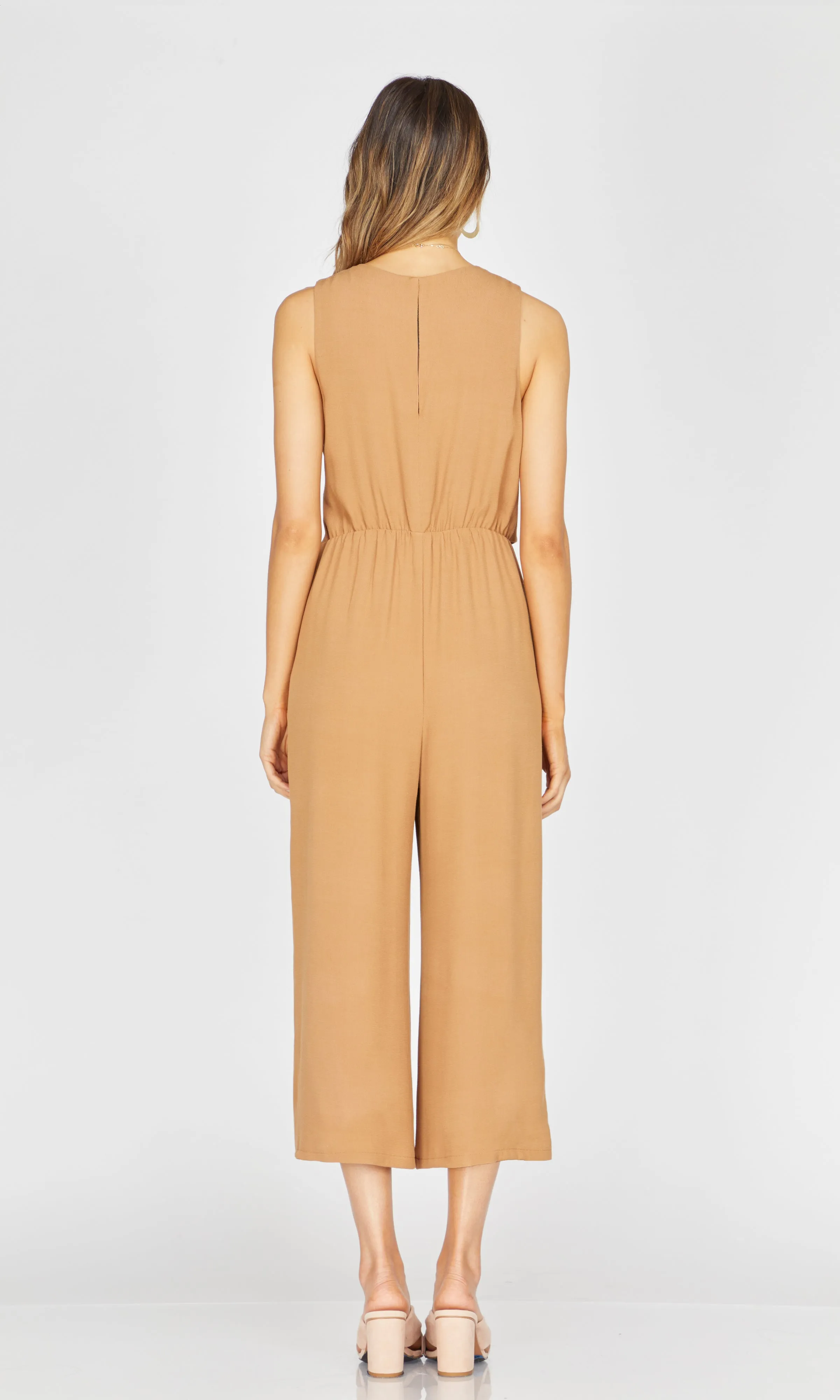 Margot Wrap-Tie Jumpsuit - FINAL SALE