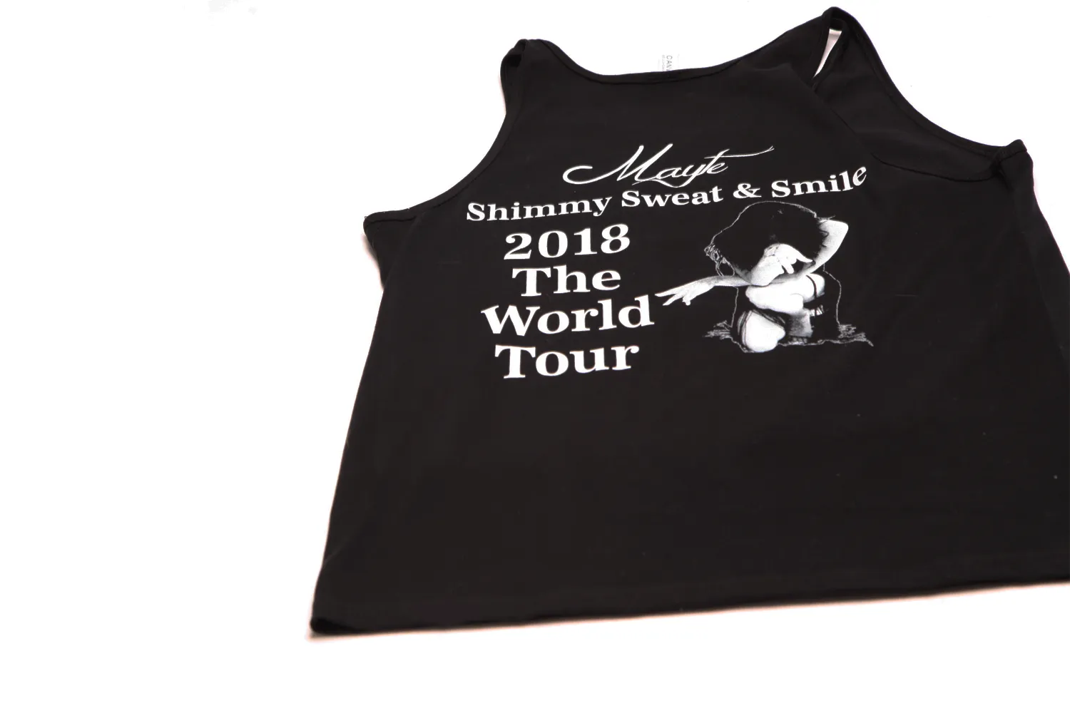 Mayte's Shimmy, Sweat and Smile 2018 World Tour Tank Top