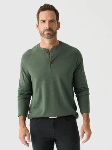 Men's LS Cloud Henley