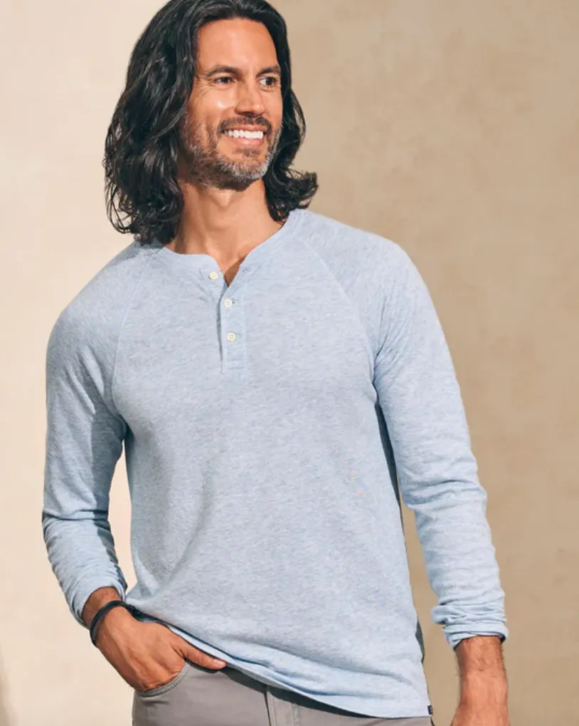 Men's LS Cloud Henley