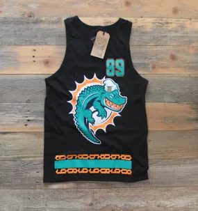 Miami FL Mash-Up Jersey Tank Black