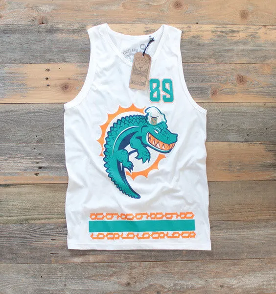 Miami FL Mash-Up Jersey Tank White