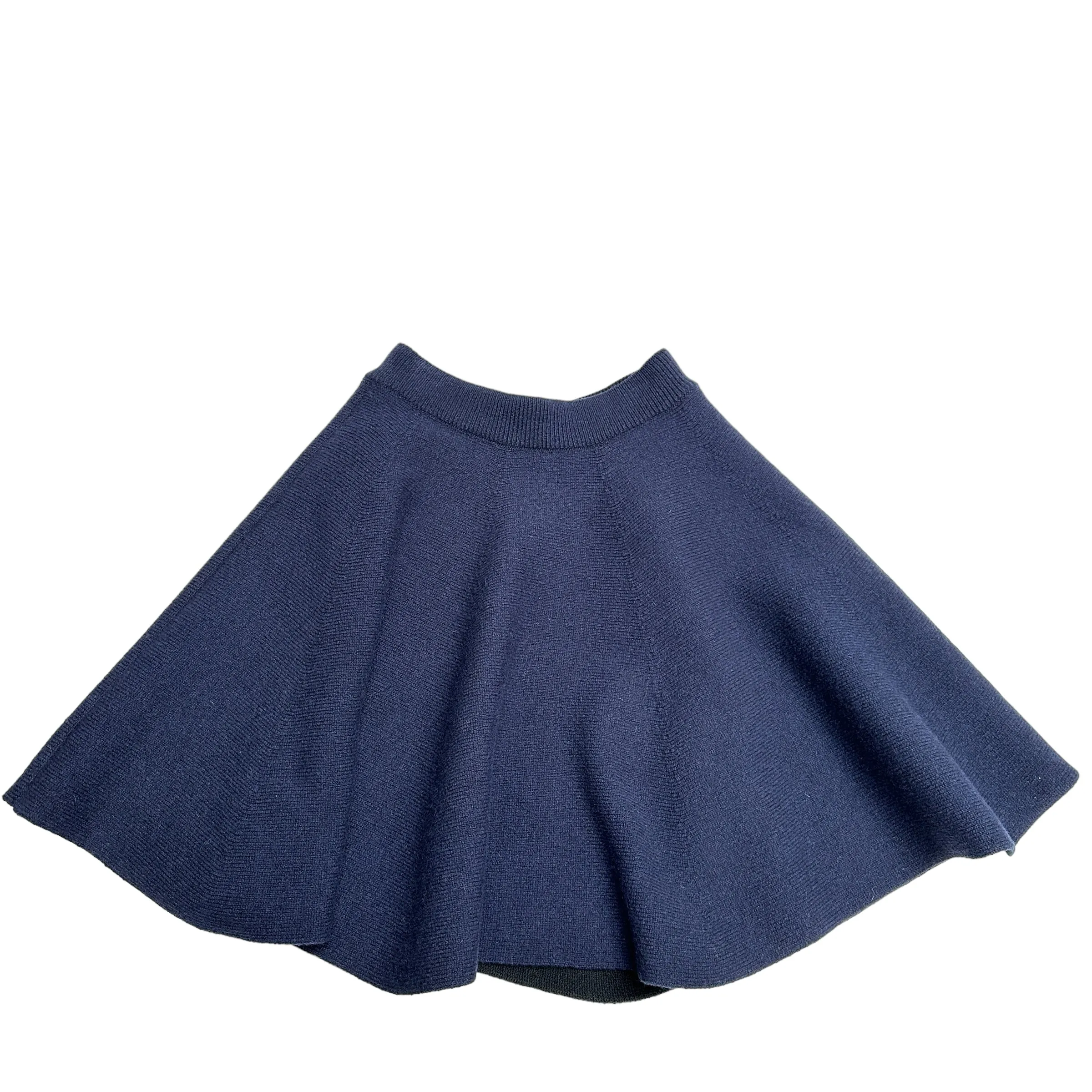 Navy Top & Skirt Set - S