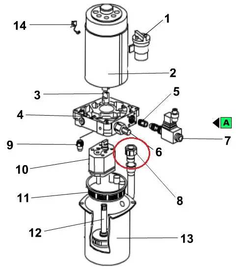 Oil Cap HL10E Pramac PCY49153500