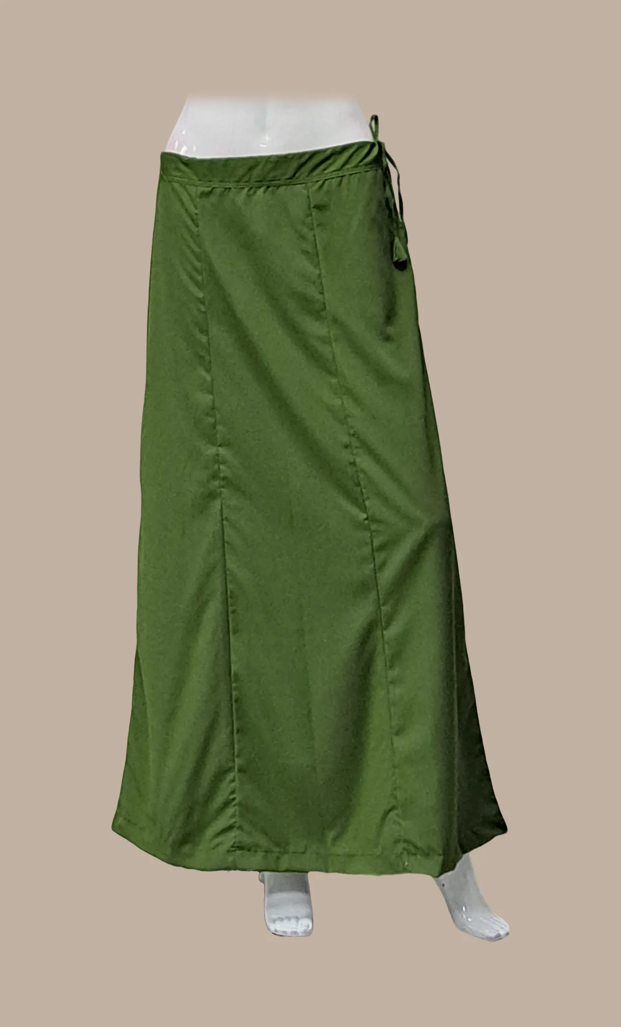 Olive Cotton Under Skirt