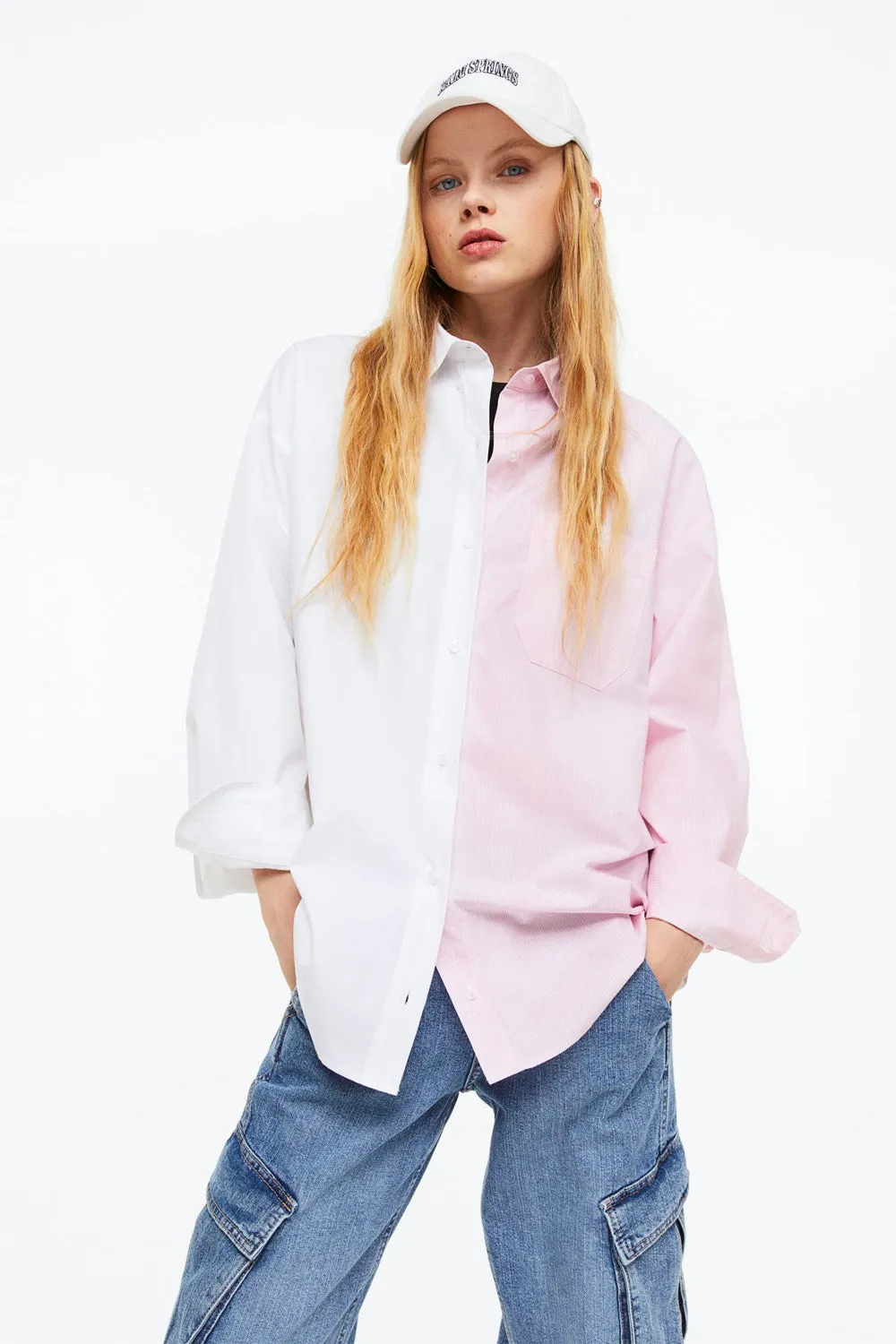 Oversized Poplin Shirt