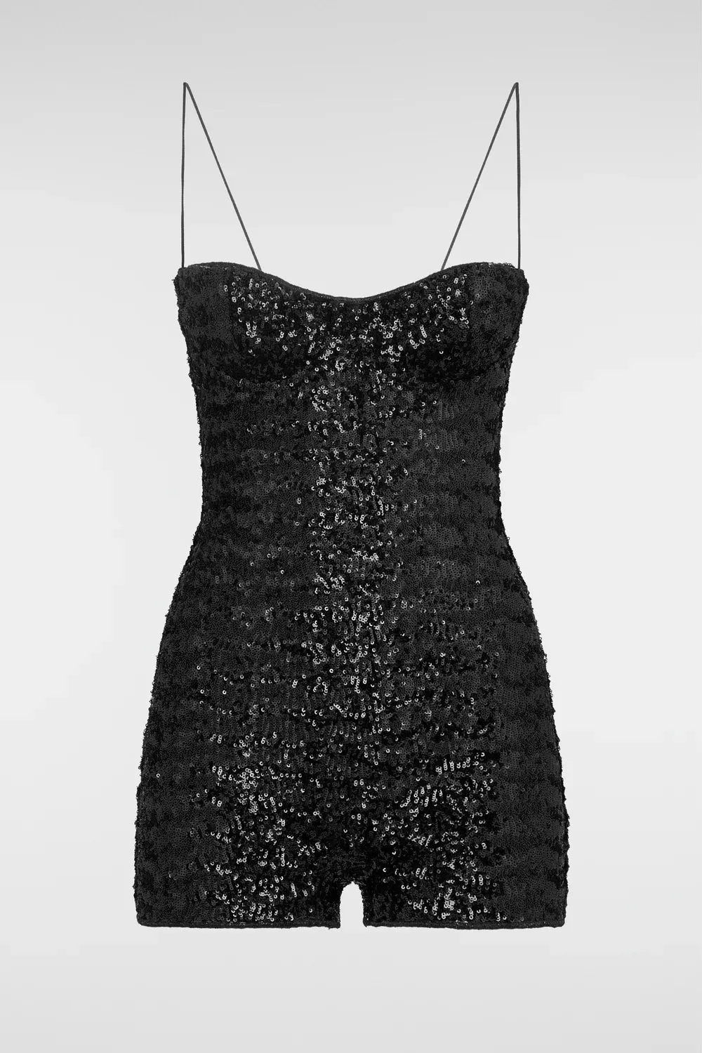 Paillettes Mini Jumpsuit