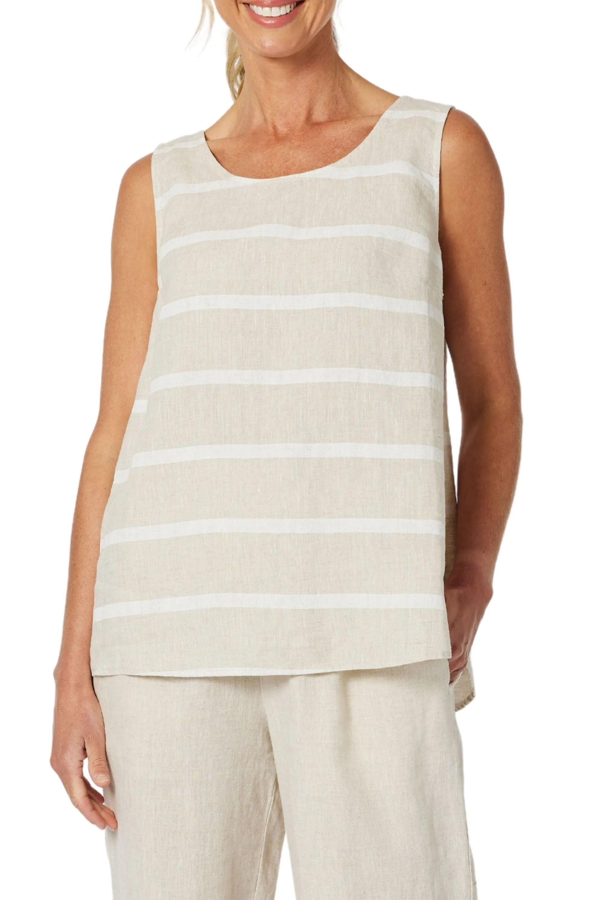 PATIO STRIPE TANK - 45724GS