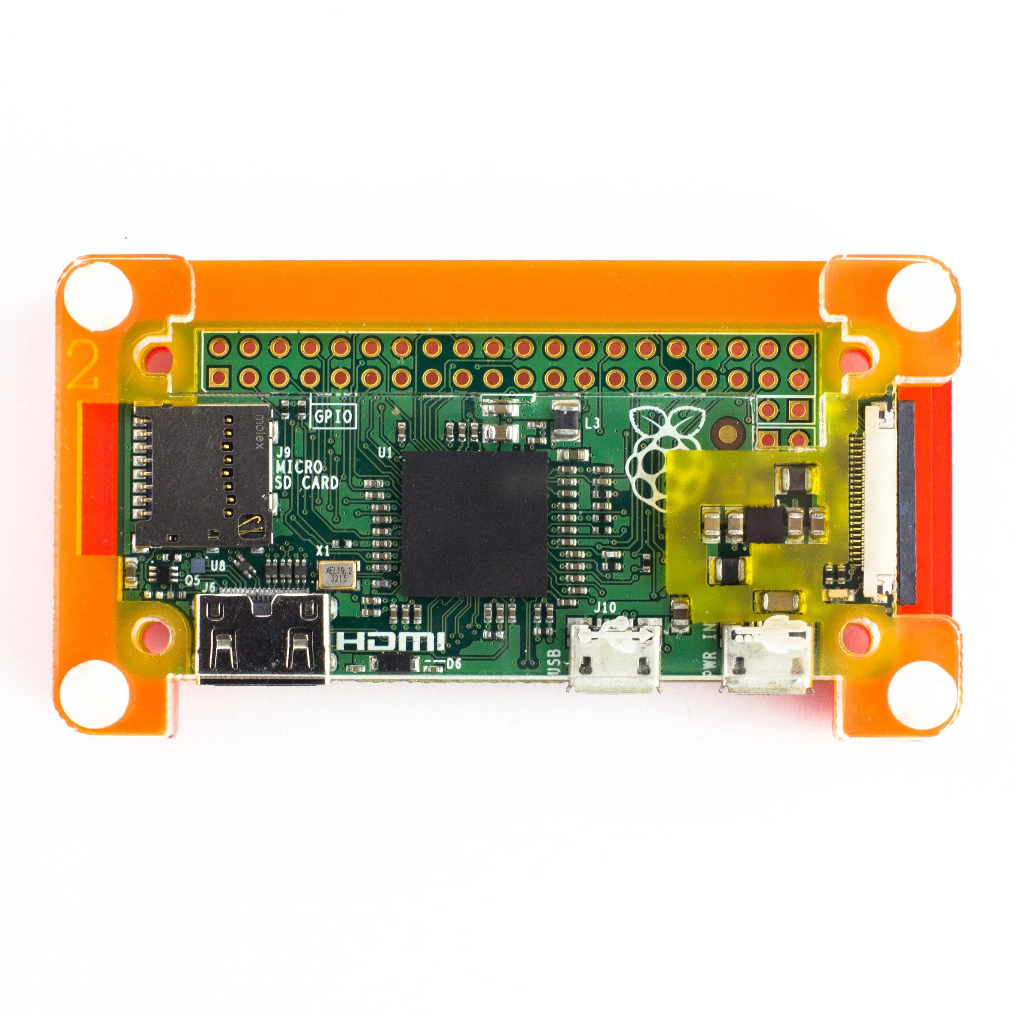 Pibow Zero Case for Raspberry Pi Zero version 1.3