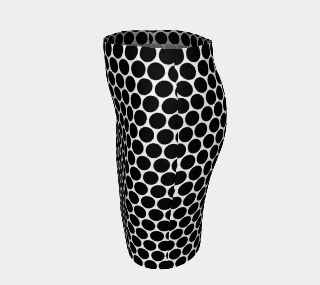 Polkaddot Fitted Skirt