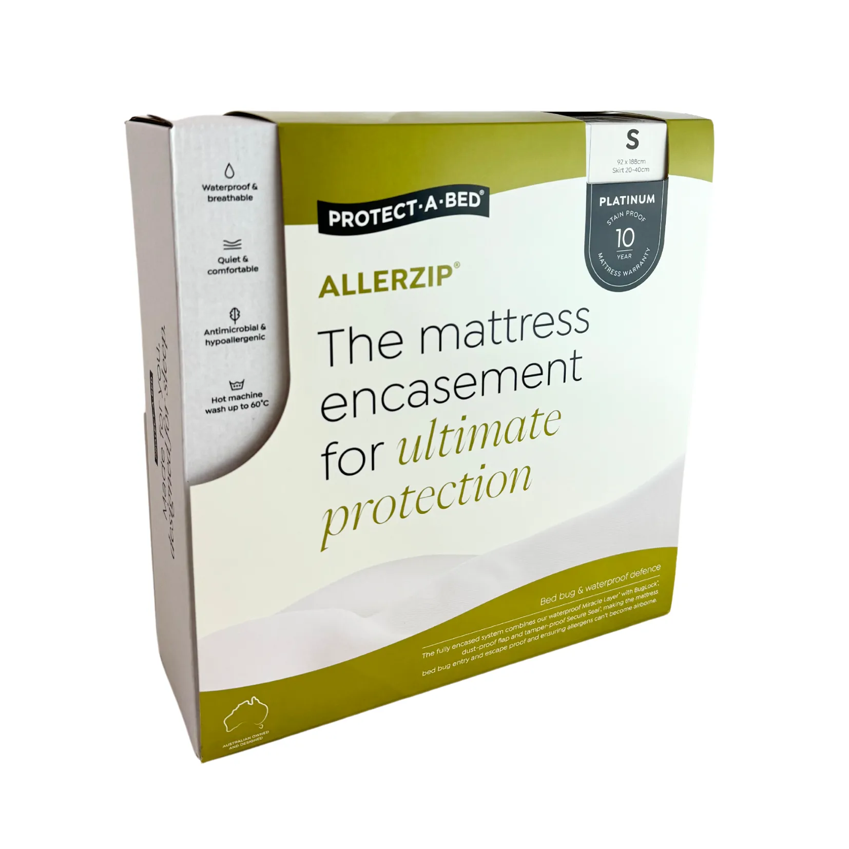 Protect-A-Bed Allerzip Fully Encased Mattress Protector (1)