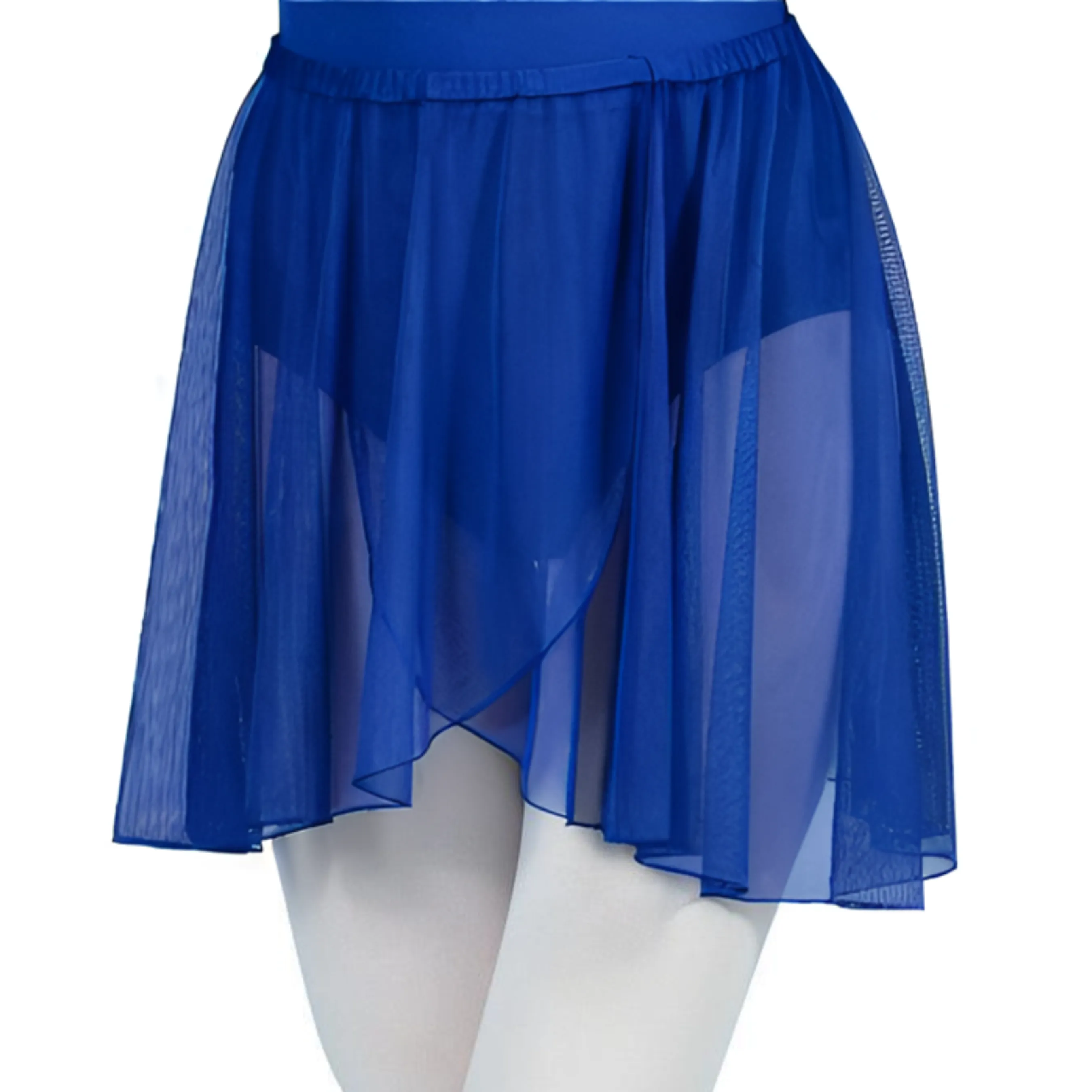 Pull-on Wrap Skirt Mesh Adult