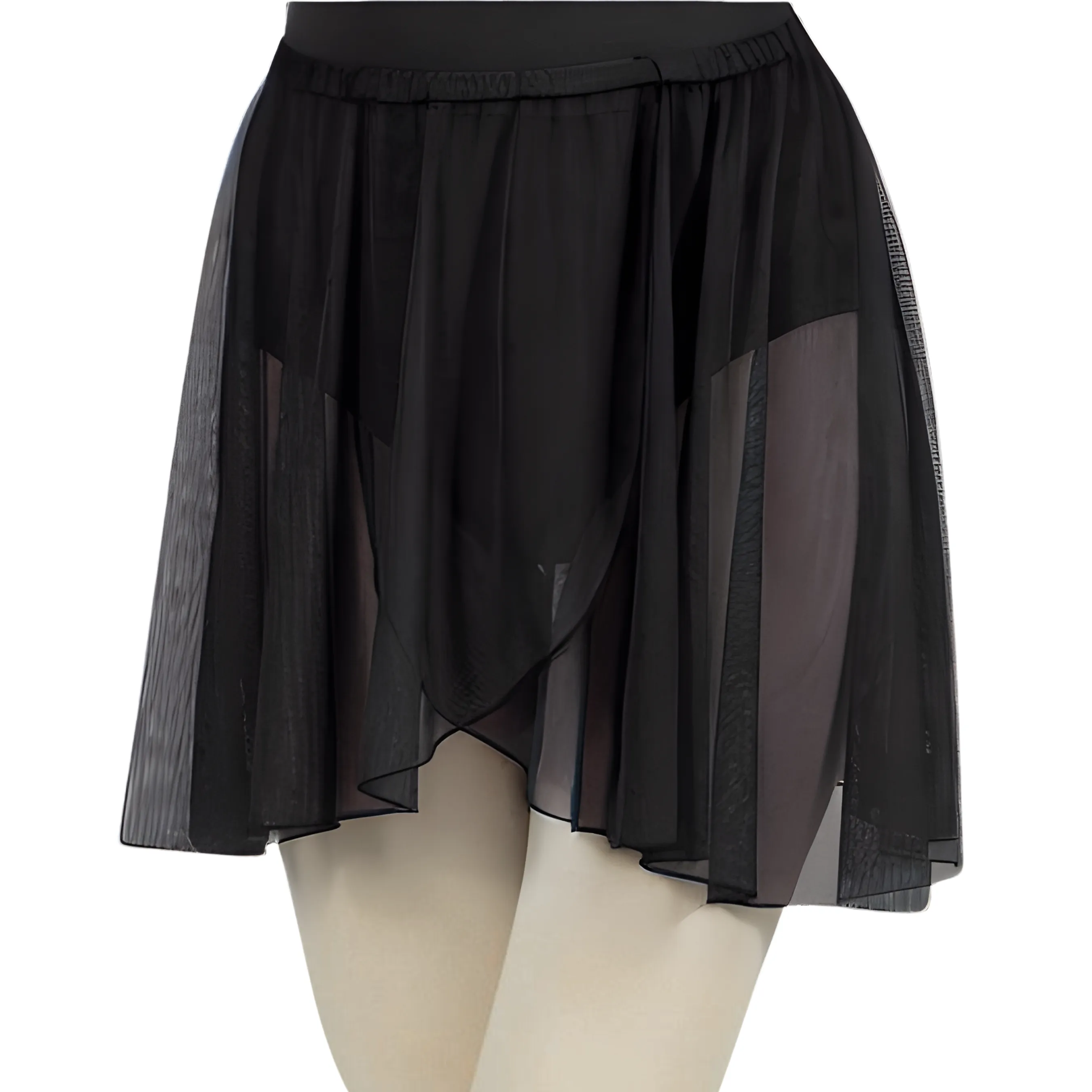 Pull-on Wrap Skirt Mesh Adult