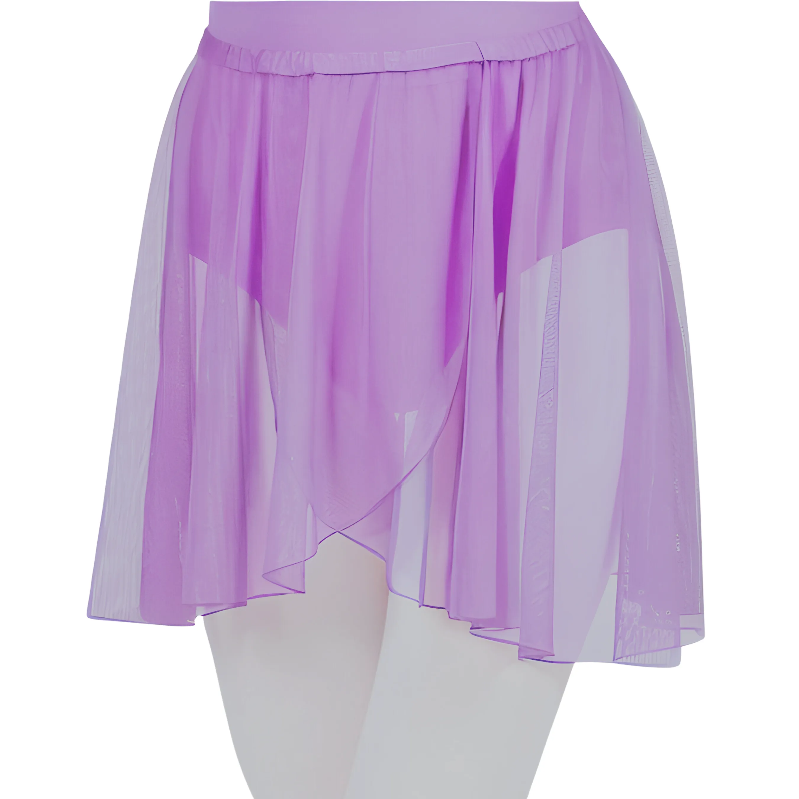 Pull-on Wrap Skirt Mesh Adult