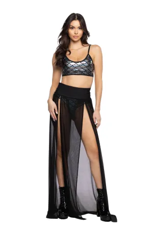 Rave FF470 - Long Two-Slit Skirt - J. Valentine