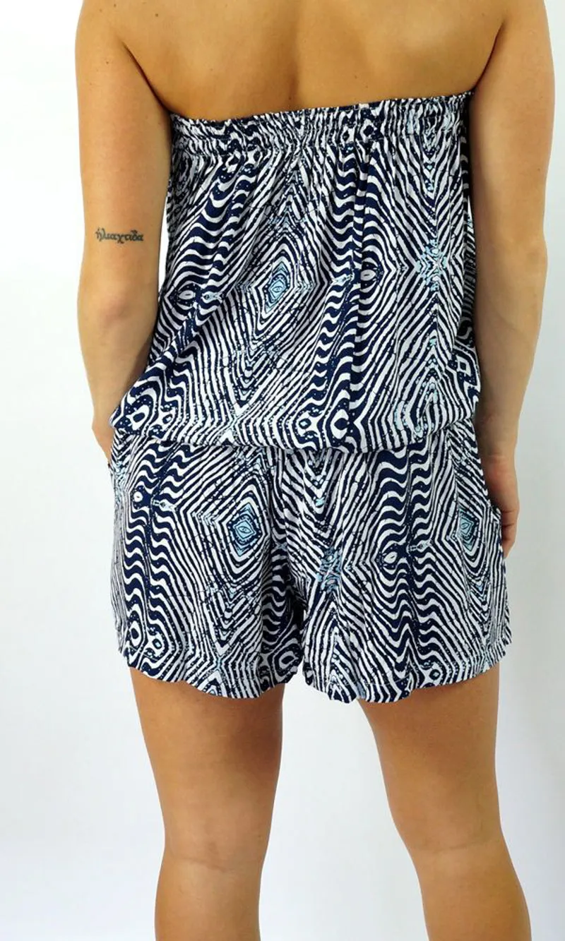 Rayon Jumpsuit Short Papua, More Colours