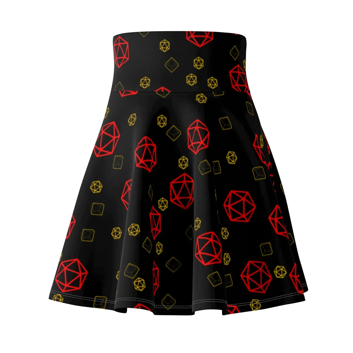 Red and Gold D20 Dice Skirt