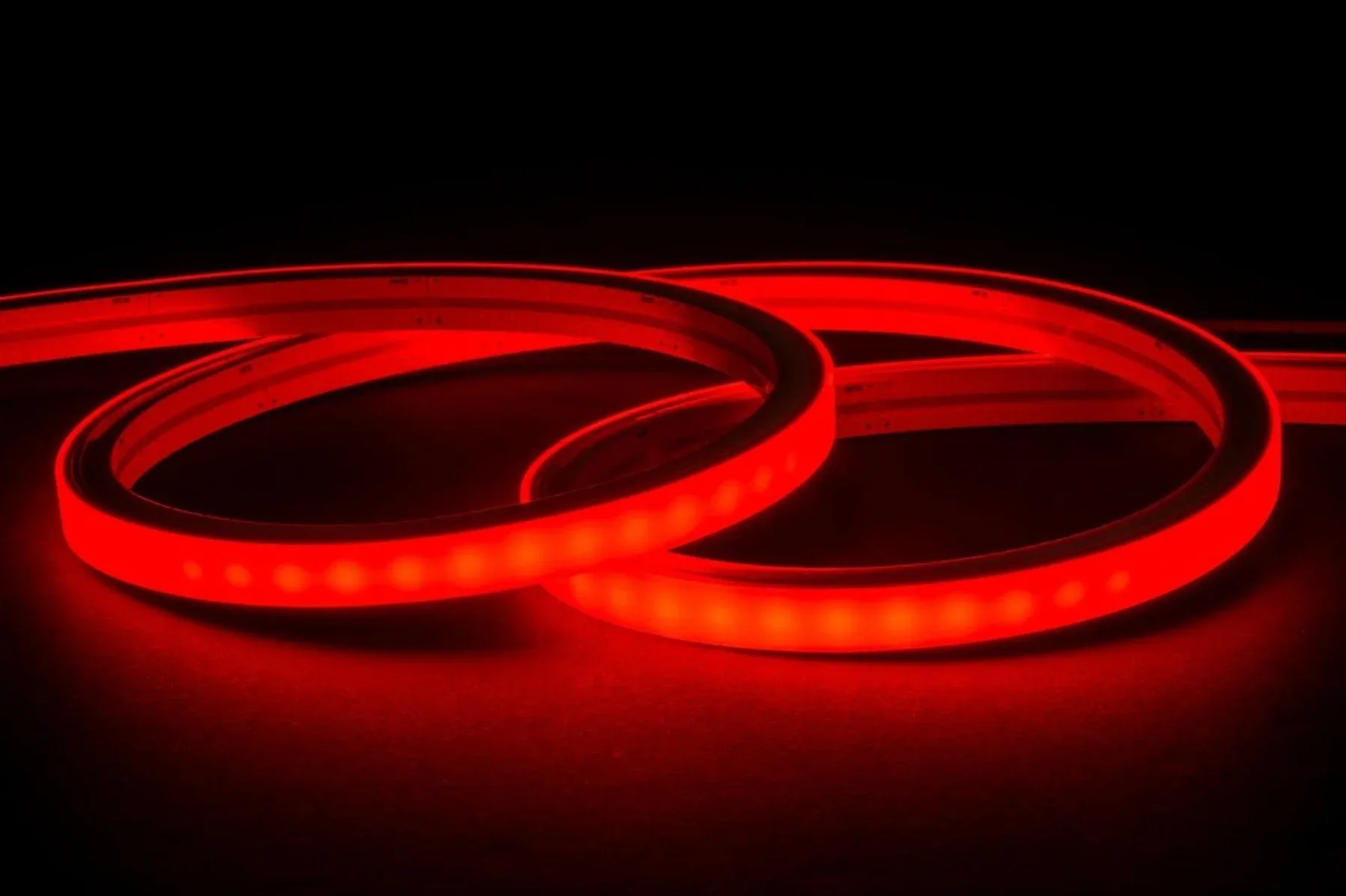 Red LED Neon Flex 220V 240V Top Bending 20cm Cut IP65 with UK Plug