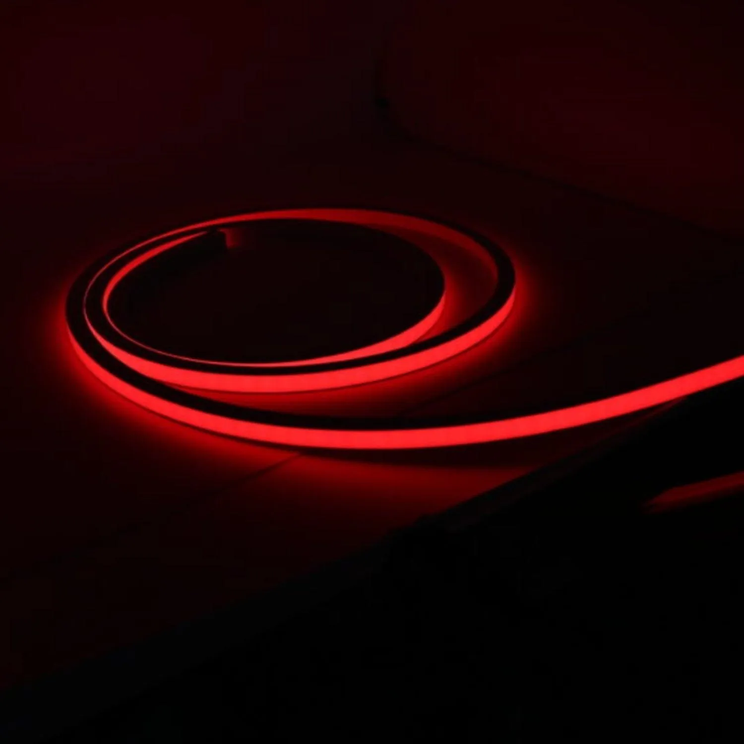 Red LED Neon Flex 220V 240V Top Bending 20cm Cut IP65 with UK Plug