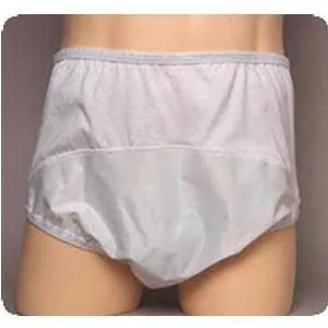 Sani-Pant Lite Moisture-proof Pull-on Brief with Breathable Panel Small 22" - 28"