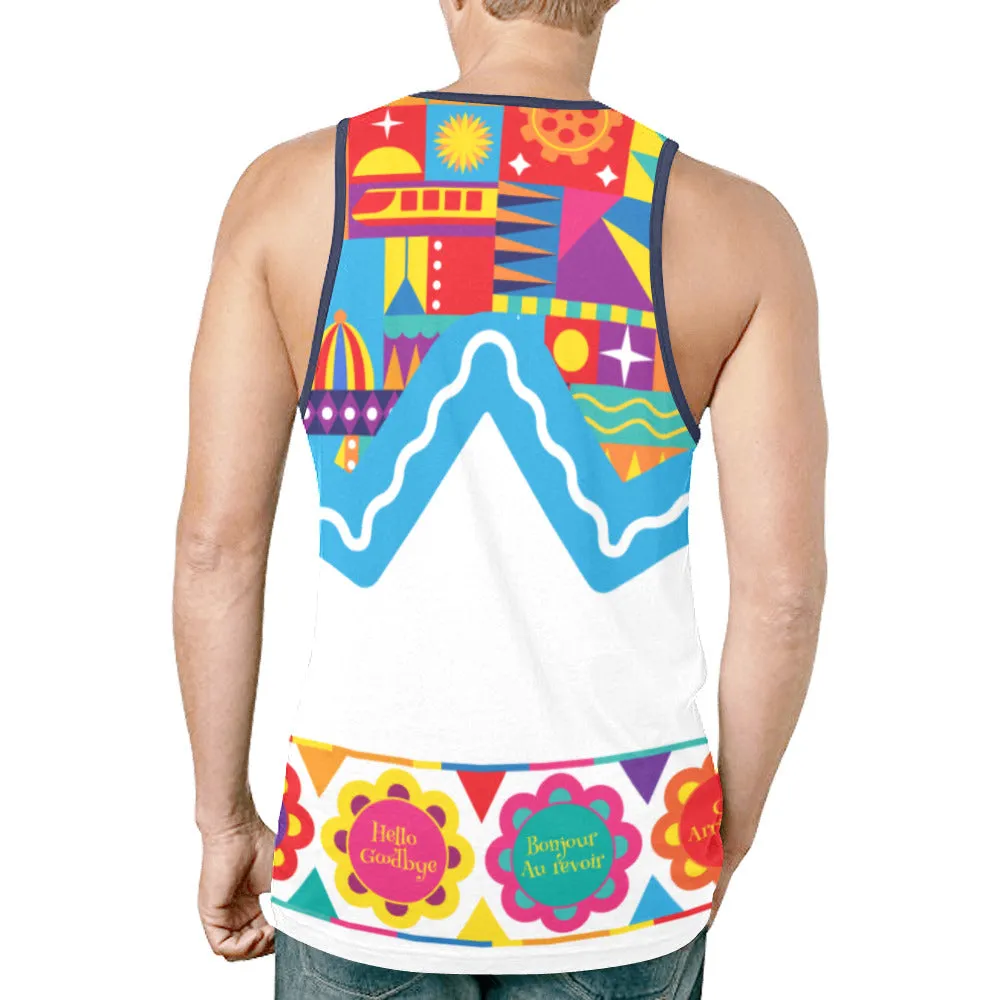 Small World Unisex Character Tank Top