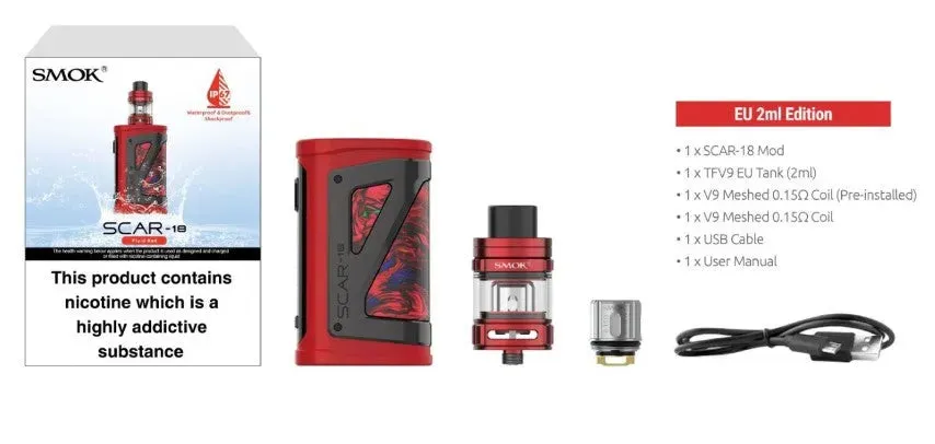 Smok Scar 18 Vape Kit