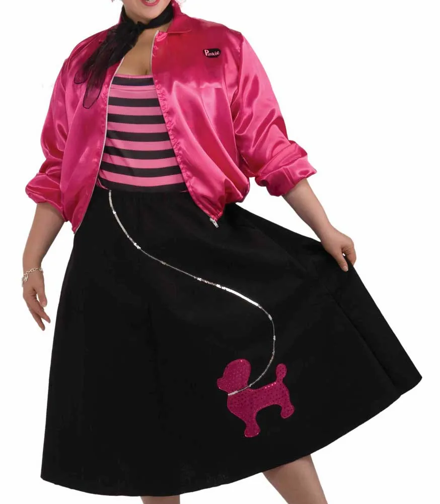 Sock Hop Womens Plus Size 1950s Costume