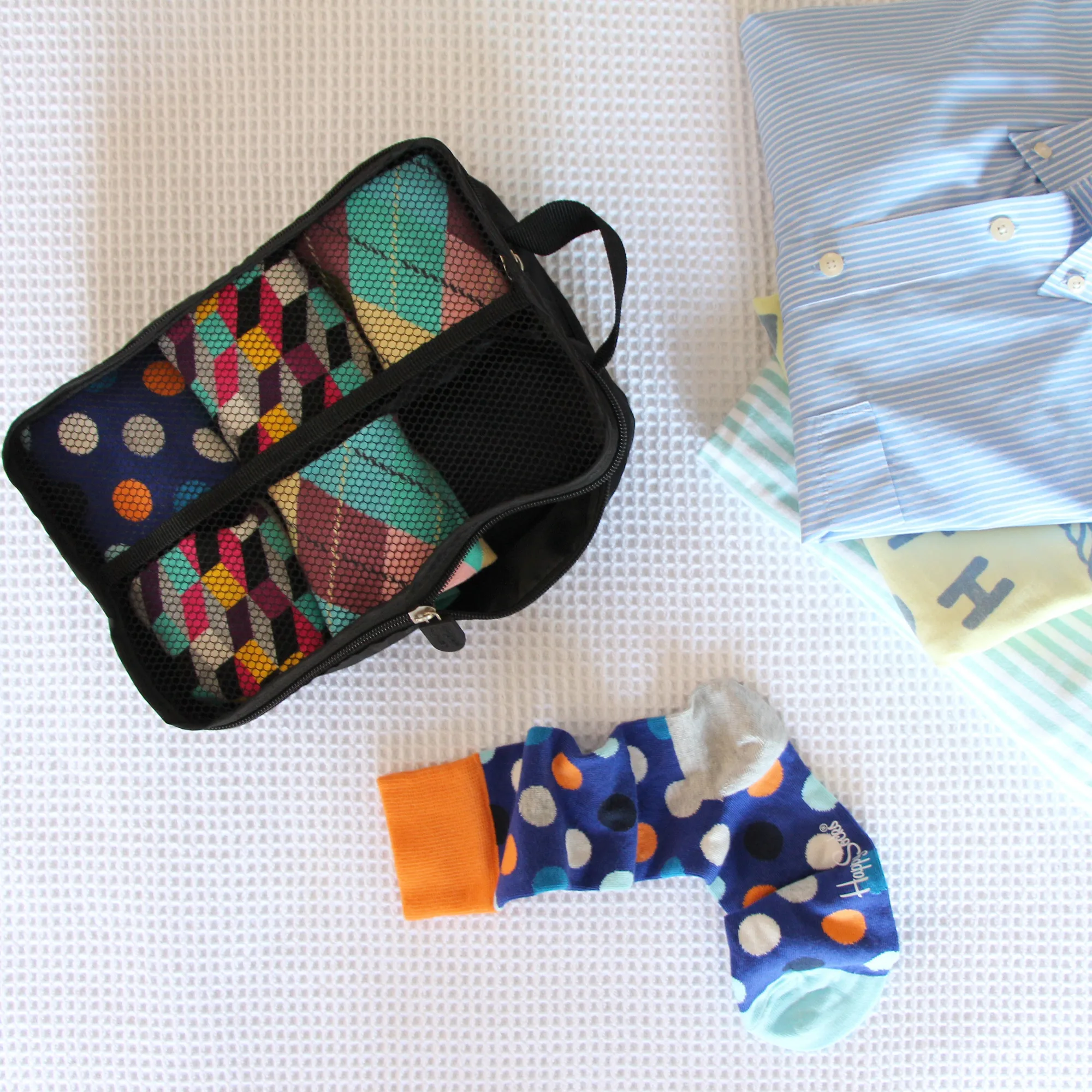 Socks & Jocks Tote - blue