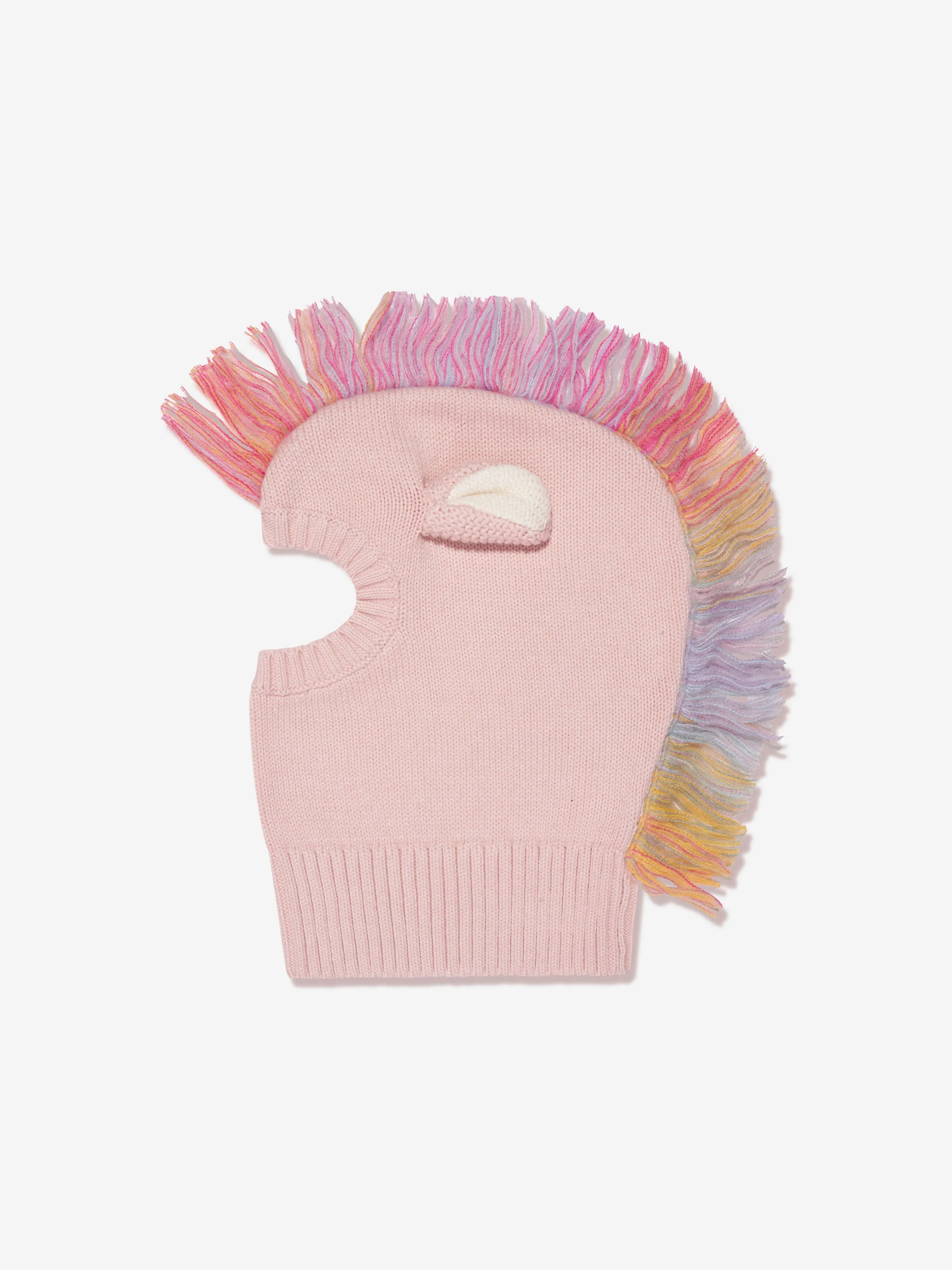 Stella McCartney Girls Balaclava in Pink