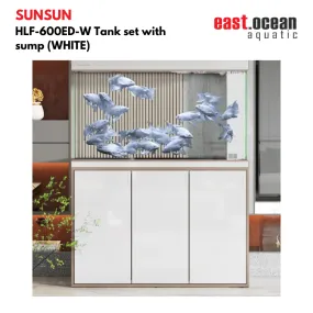 SUNSUN HLF-600ED Tank set with sump (BLACK / WHITE)