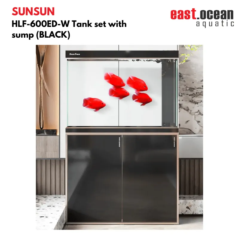 SUNSUN HLF-600ED Tank set with sump (BLACK / WHITE)