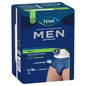 Tena Men Pants Active Fit Plus Large 8