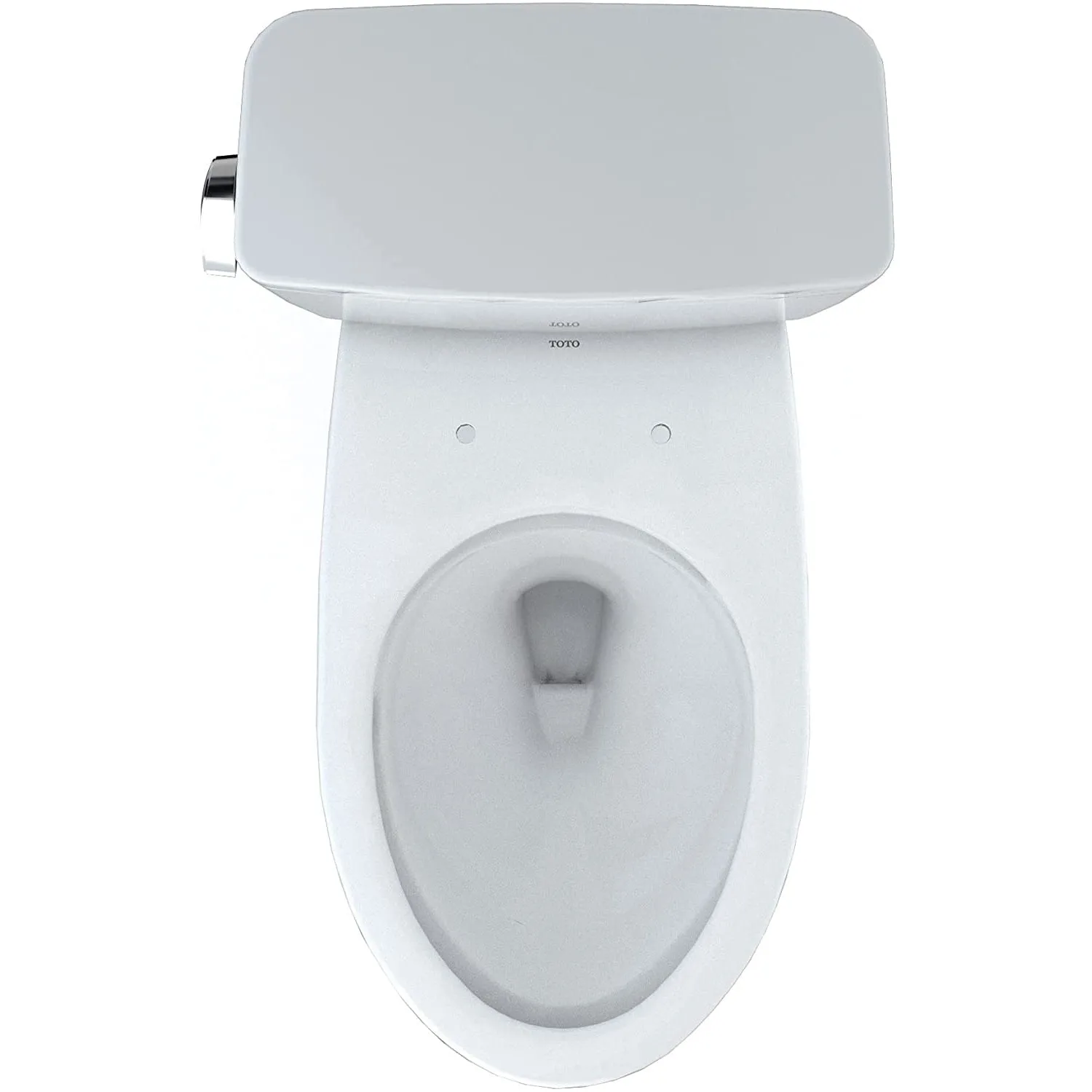 TOTO CST776CSG#01 Drake Two-Piece Elongated Toilet with 1.6 GPF Tornado Flush, Cotton White