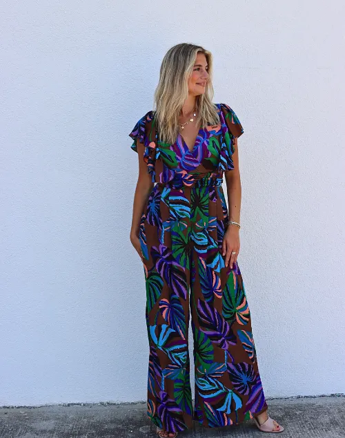 Toupie Print Jumpsuit