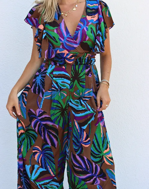 Toupie Print Jumpsuit